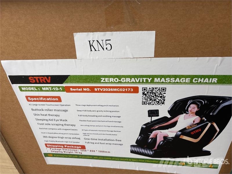  STARVOX MRT-10-1 Dark Brown Zero-Gravity Massage C Otros componentes