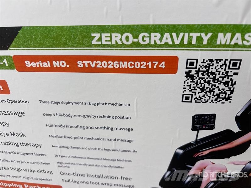  STARVOX MRT-10-1 Dark Brown Zero-Gravity Massage C Otros componentes