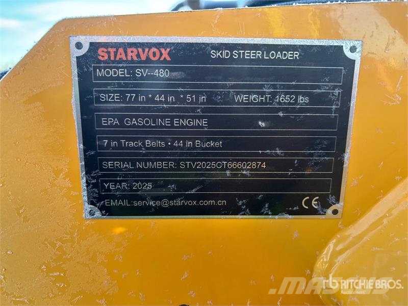 STARVOX SV-480 Mini Compact Track Loader (Unused) Skid steer mini utovarivači