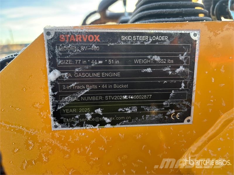  STARVOX SV-480 Mini Compact Track Loader (Unused) Skid steer mini utovarivači