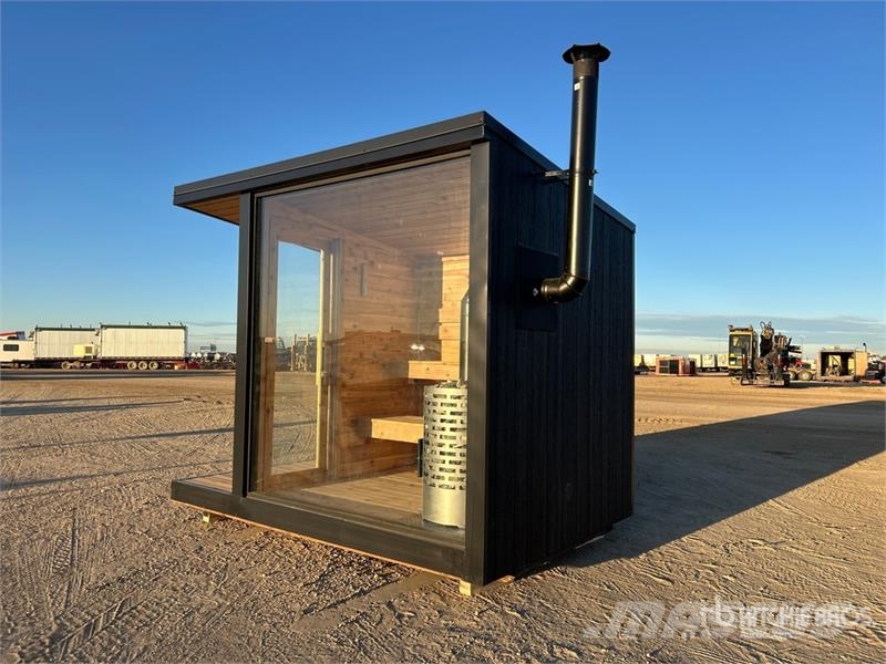  Steamy Escapes Cube 10 ft x 7 ft 2 in Sauna (Unuse مكونات أخرى