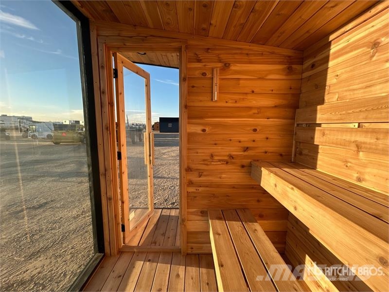  Steamy Escapes Cube 10 ft x 7 ft 2 in Sauna (Unuse مكونات أخرى