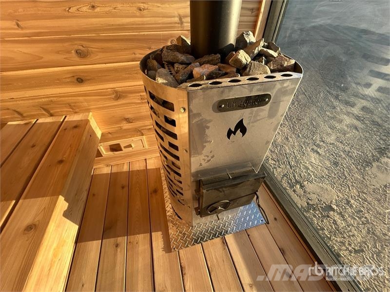  Steamy Escapes Cube 10 ft x 7 ft 2 in Sauna (Unuse مكونات أخرى