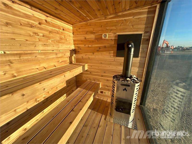  Steamy Escapes Cube 10 ft x 7 ft 2 in Sauna (Unuse مكونات أخرى