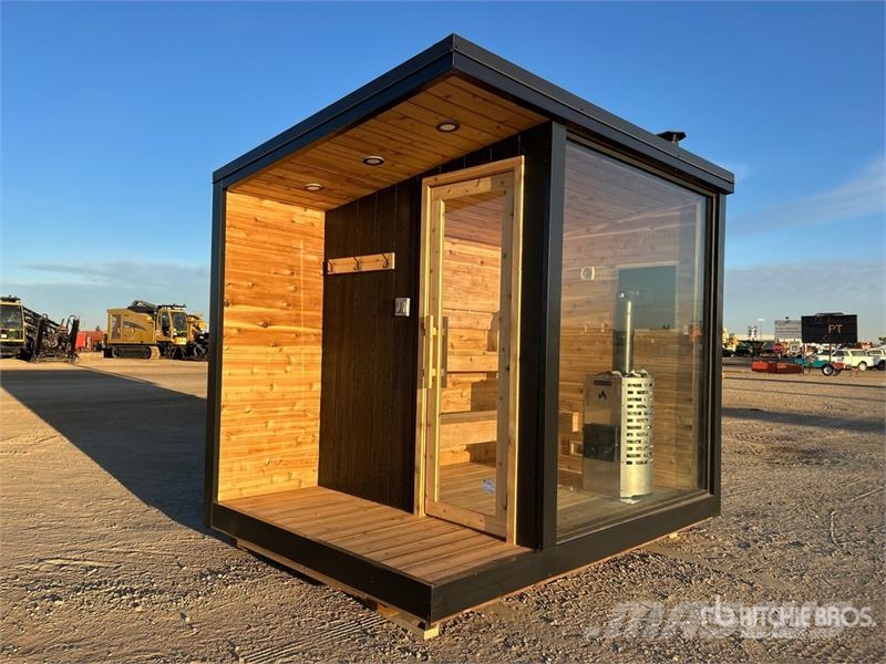  Steamy Escapes Cube 10 ft x 7 ft 2 in Sauna (Unuse مكونات أخرى