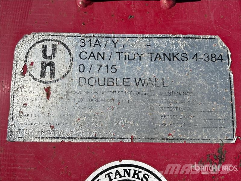 Steel Diesel Fuel Tank Nádrže na palivo a aditiva