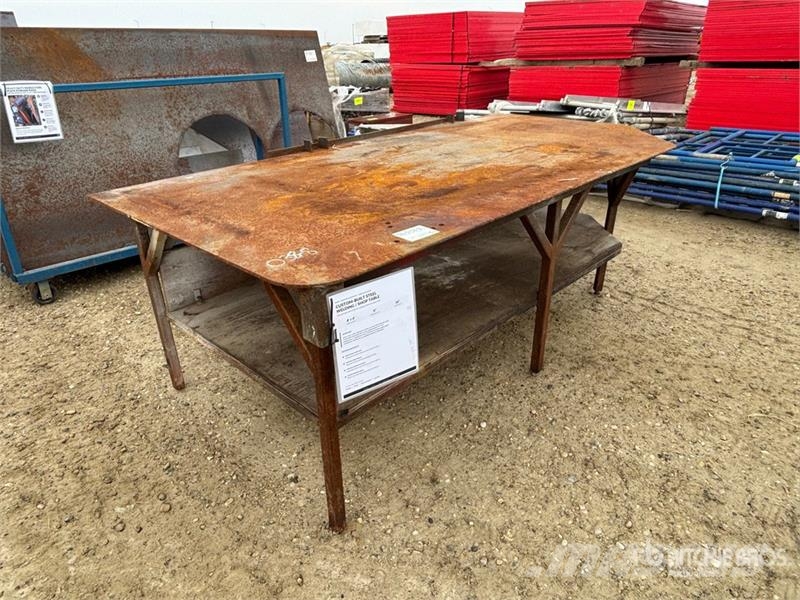 Steel Welding Shop Table مكونات أخرى