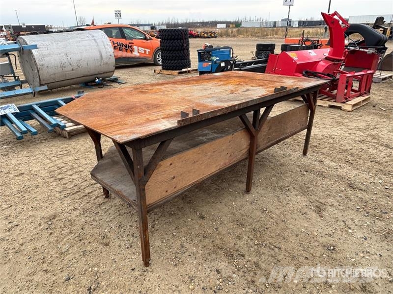 Steel Welding Shop Table مكونات أخرى