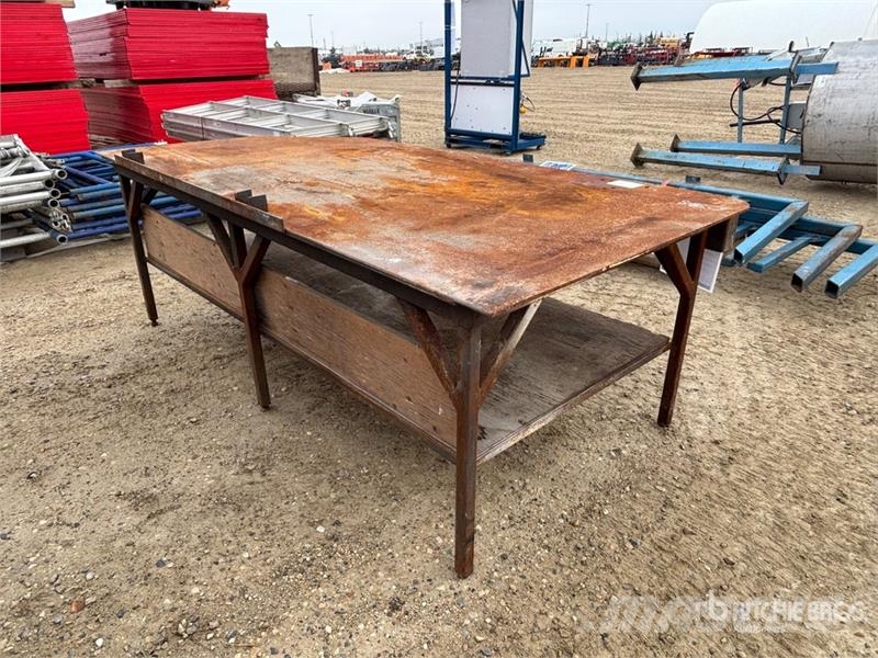 Steel Welding Shop Table مكونات أخرى