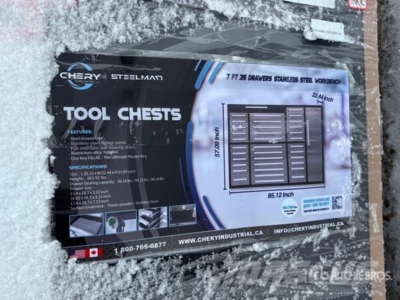 Steelman 7 ft 35-Drawer Workbench Andre komponenter