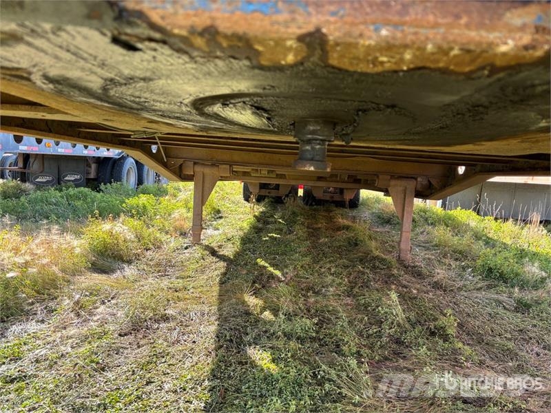 Stellar 53 ft 24-Wheel Flatbed Oilfield Trailer Processing Equipment