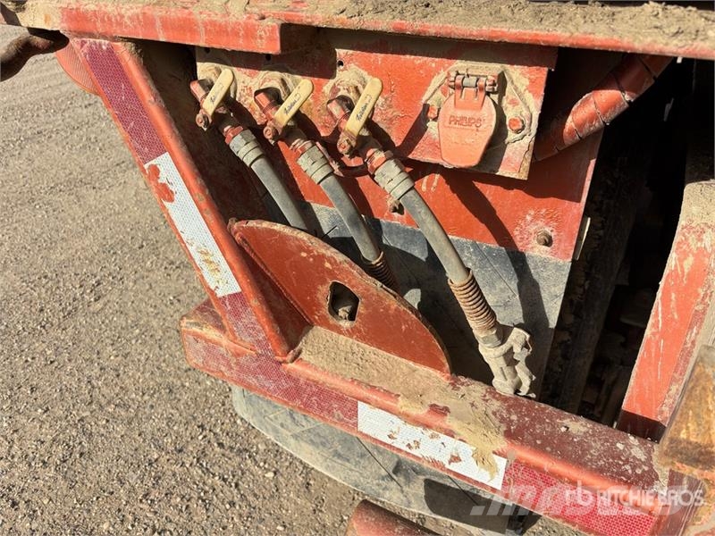 Stellar 53 ft Tri/A Flatbed 45 Ton Oilfield Trailer Verarbeitungsgeräte