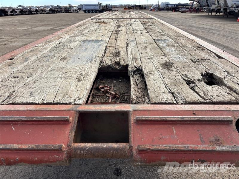 Stellar 53 ft Tri/A Flatbed 45 Ton Oilfield Trailer Verarbeitungsgeräte