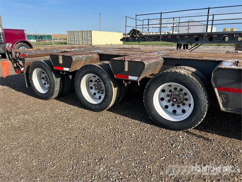 Stellar 53 ft Tri/A Folding Neck Trailer لوادر منخفضة