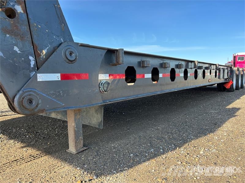 Stellar 53 ft Tri/A Folding Neck Trailer لوادر منخفضة