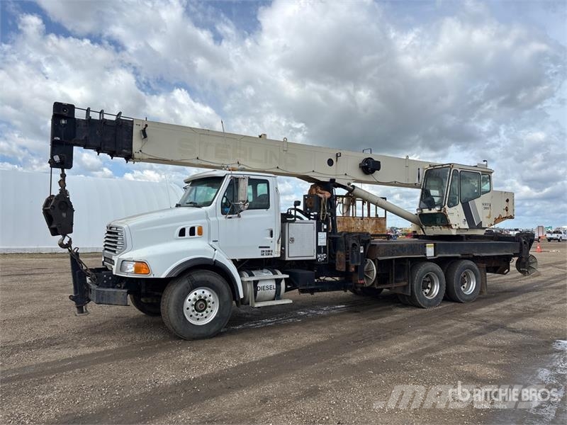 Sterling 1800 80000 lb Straight Boom on Sterling LT9500 6x4 Camiones grúa
