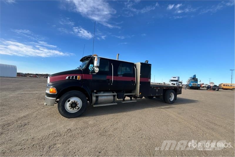 Sterling Acterra 4x2 Crew Cab Flatbed Truck Flakbilar