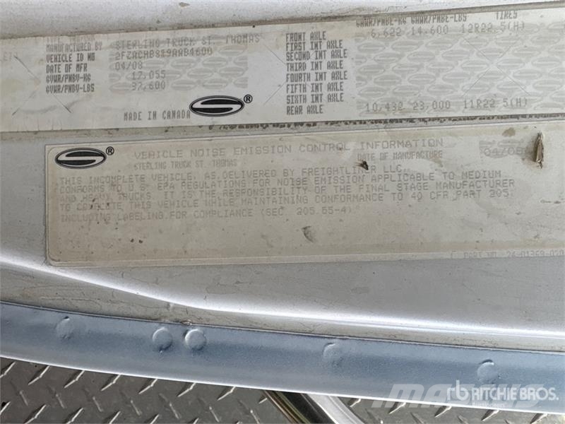 Sterling Effer 95 4S 7054 lb Knuckle Boom on Sterling Acte Kamioni sa kranom