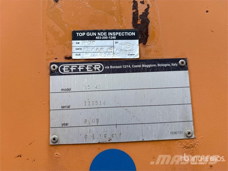 Sterling Effer 95 4S 7054 lb Knuckle Boom on Sterling Acte Kamioni sa kranom