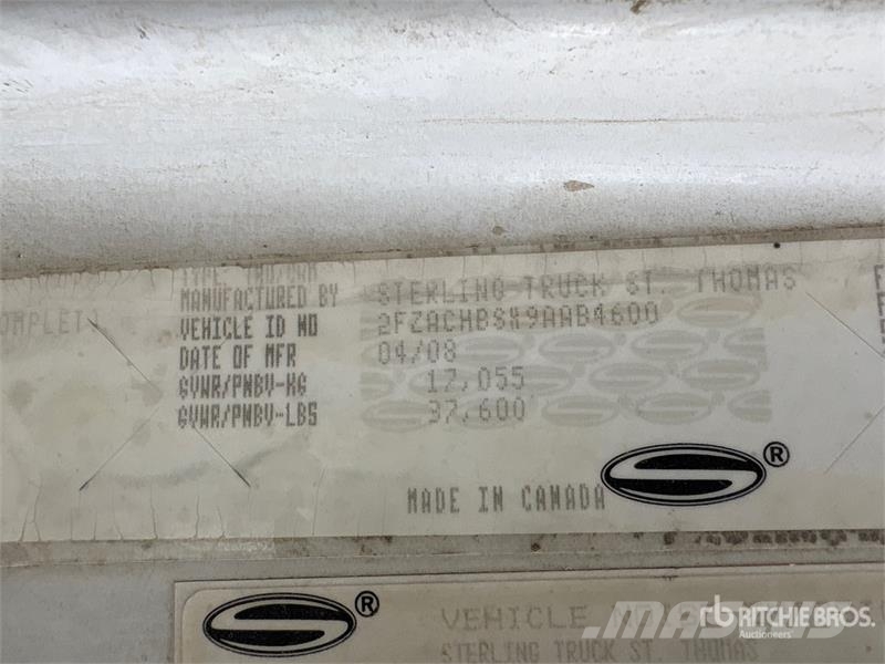 Sterling Effer 95 4S 7054 lb Knuckle Boom on Sterling Acte Kamioni sa kranom