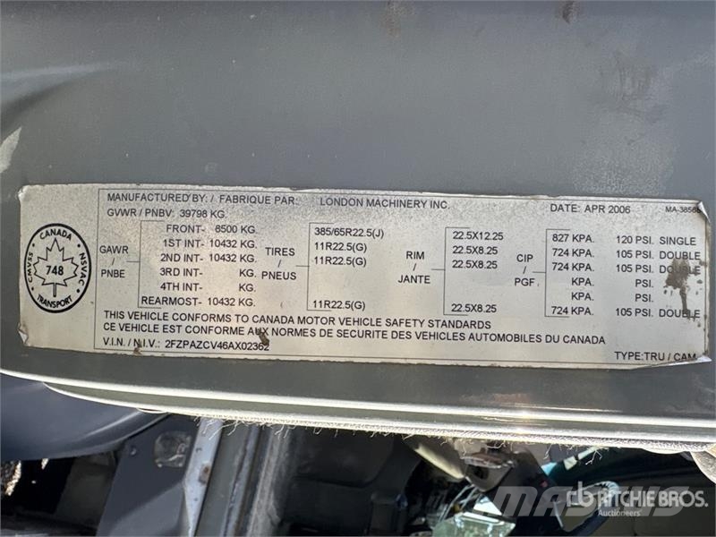 Sterling LT9500 Kamioni mešalice za beton