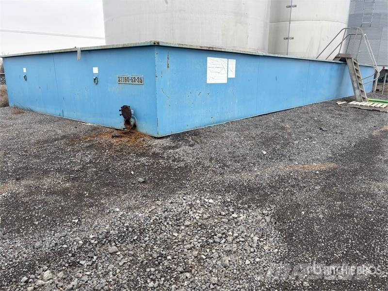 Stewart Steel 50 ft x 20 ft Containment Tank Bränsle och tillsatstankar