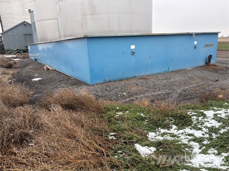Stewart Steel 50 ft x 20 ft Containment Tank Bränsle och tillsatstankar