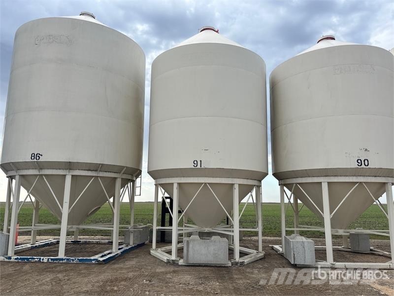 Stor King +/- 50 ton 2 Ring Fertilizer Hopper Grai Stockage, conditionnement - Autres