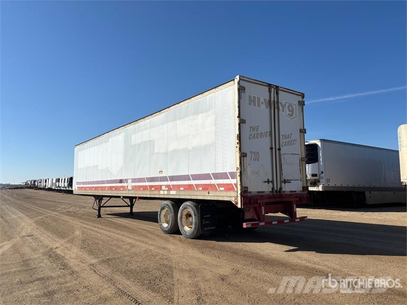 Stoughton 48 ft x 102 in T/A Van Trailer Furgons