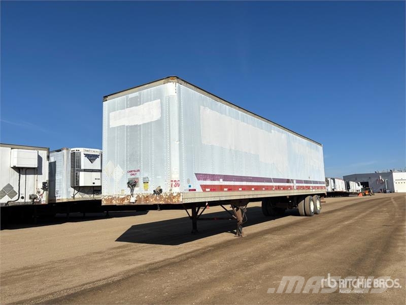 Stoughton 48 ft x 102 in T/A Van Trailer Furgons