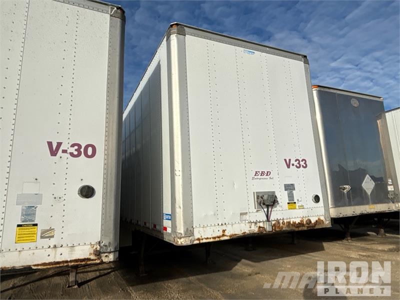 Stoughton 53 ft T/A Van Trailer Remorci utilitare