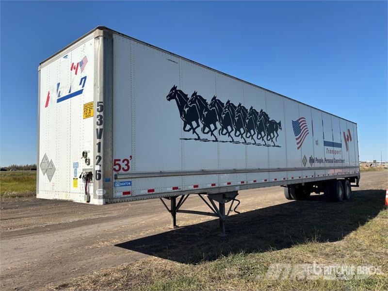Stoughton 53 ft x 102 in T/A Van Trailer Sanduk prikolice