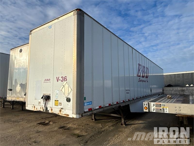 Stoughton 53 ft x 102 in T/A Van Trailer Remorci utilitare