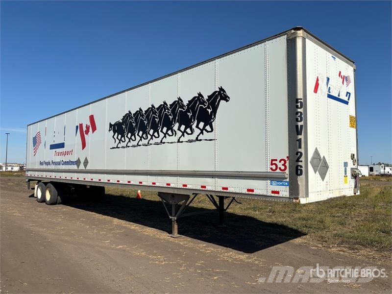 Stoughton 53 ft x 102 in T/A Van Trailer Sanduk prikolice
