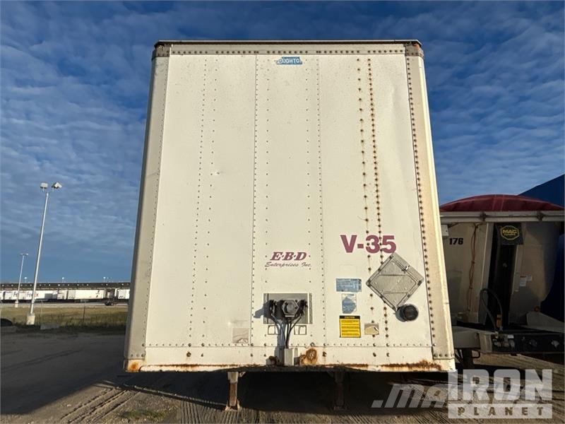 Stoughton 53 ft x 102 in T/A Van Trailer Remorci utilitare