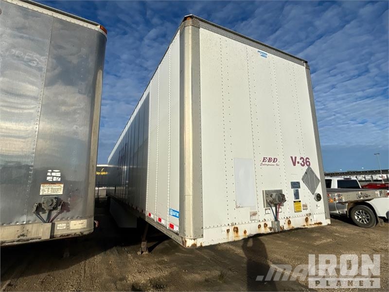 Stoughton 53 ft x 102 in T/A Van Trailer Remorci utilitare