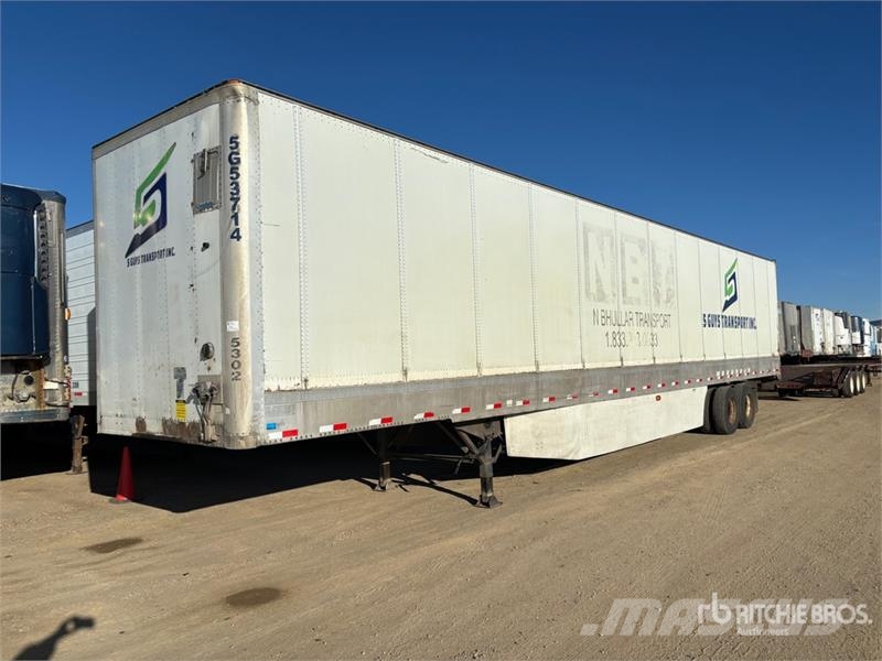 Stoughton 53 ft x 102 in T/A Van Trailer Dengtos priekabos