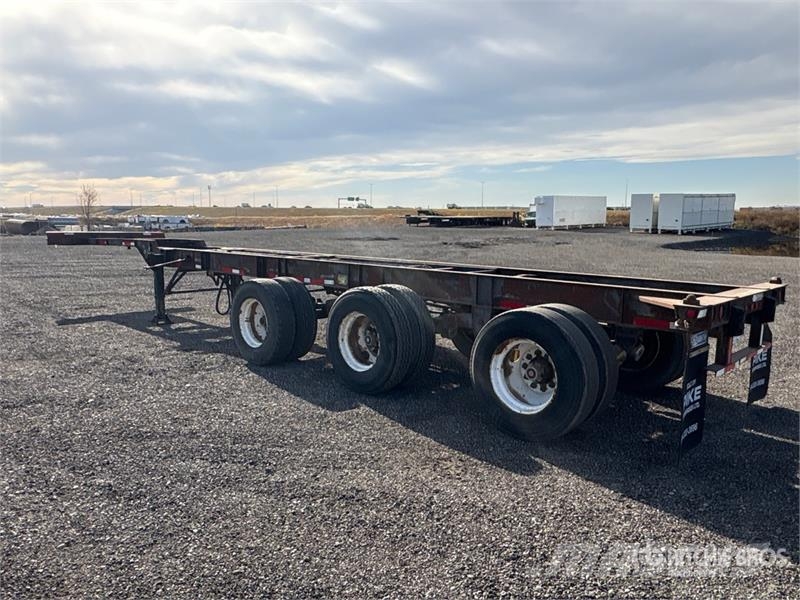 Stoughton Tri/A Extendable Container Trailer مقطورات حاويات