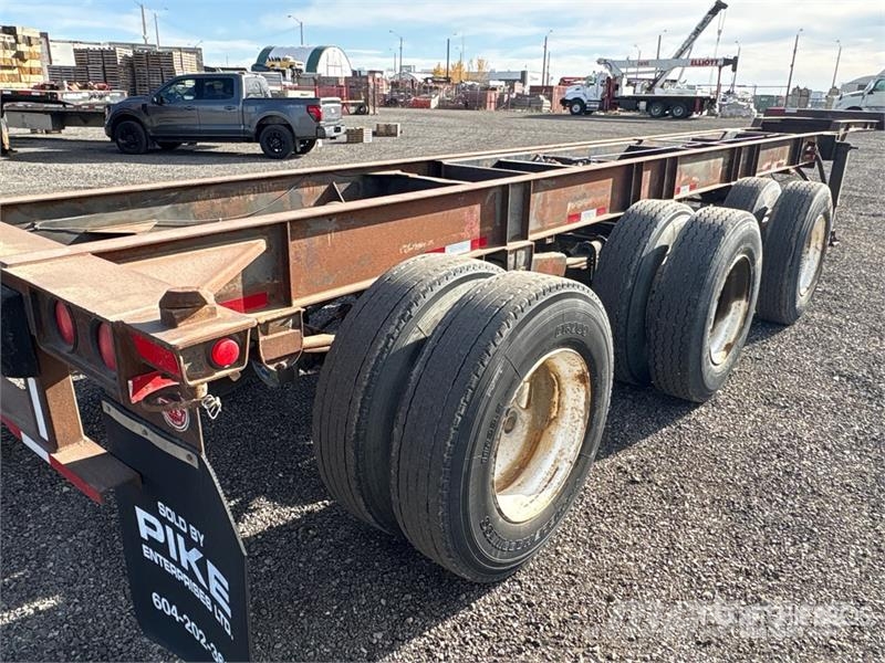 Stoughton Tri/A Extendable Container Trailer مقطورات حاويات