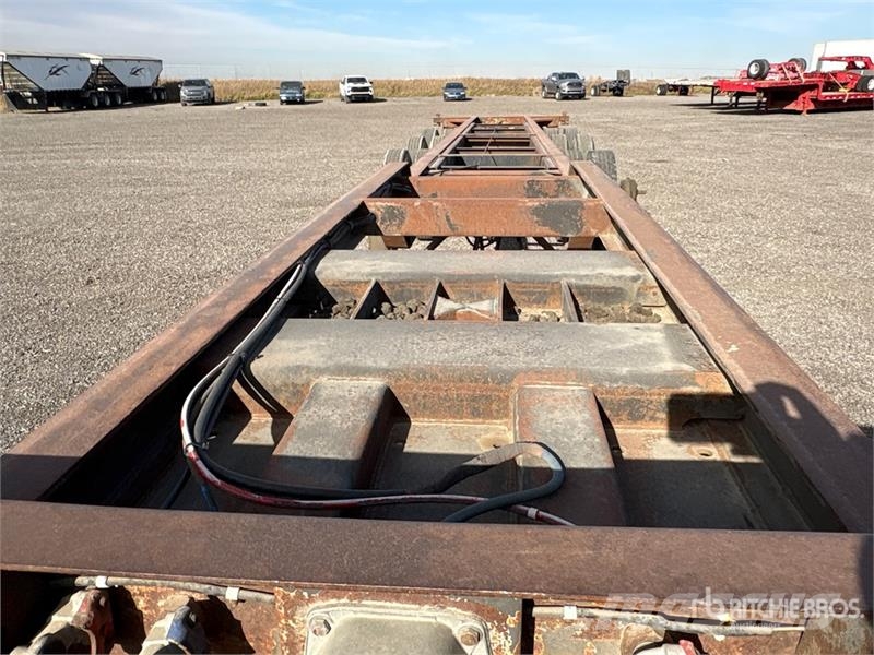 Stoughton Tri/A Extendable Container Trailer مقطورات حاويات