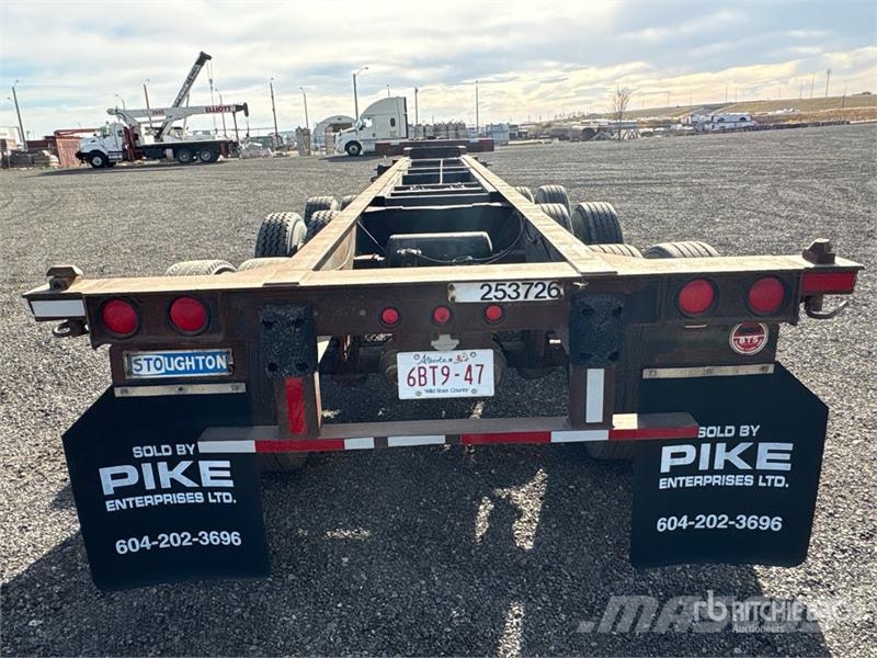 Stoughton Tri/A Extendable Container Trailer مقطورات حاويات