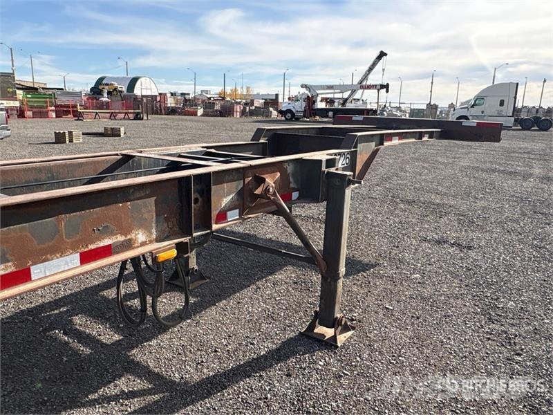 Stoughton Tri/A Extendable Container Trailer مقطورات حاويات