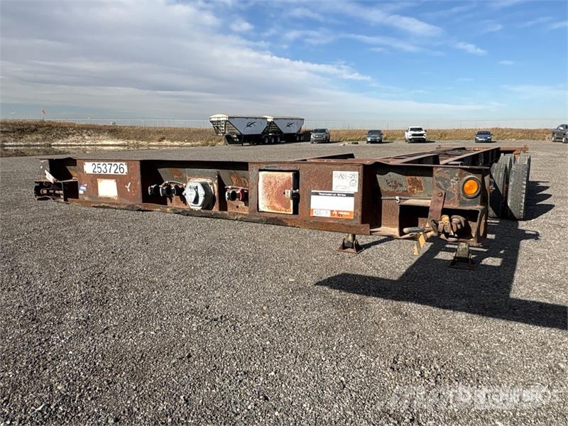 Stoughton Tri/A Extendable Container Trailer مقطورات حاويات