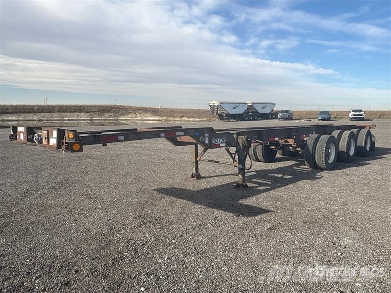 Stoughton Tri/A Extendable Container Trailer مقطورات حاويات