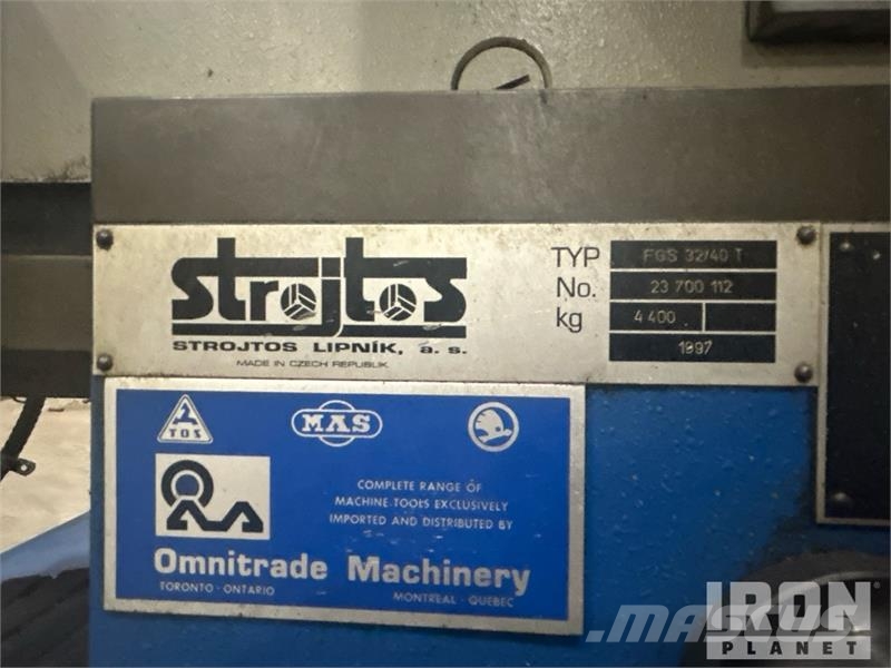 Strojtos FGS32/40T Milling Machine معدات البناء - غير ذلك