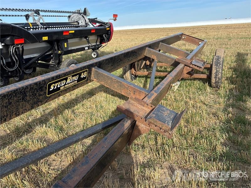  Stud King 48 ft Header Transport Trailer مقطورات أخرى