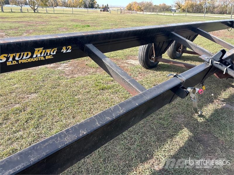  Stud King D42 42 ft Header Transport Trailer مقطورات أخرى