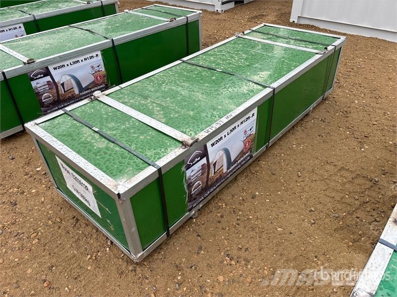 Suihe 203012R-300gPE 20 ft x 30 ft x 12 ft Storage Build المباني الإطار الصلب