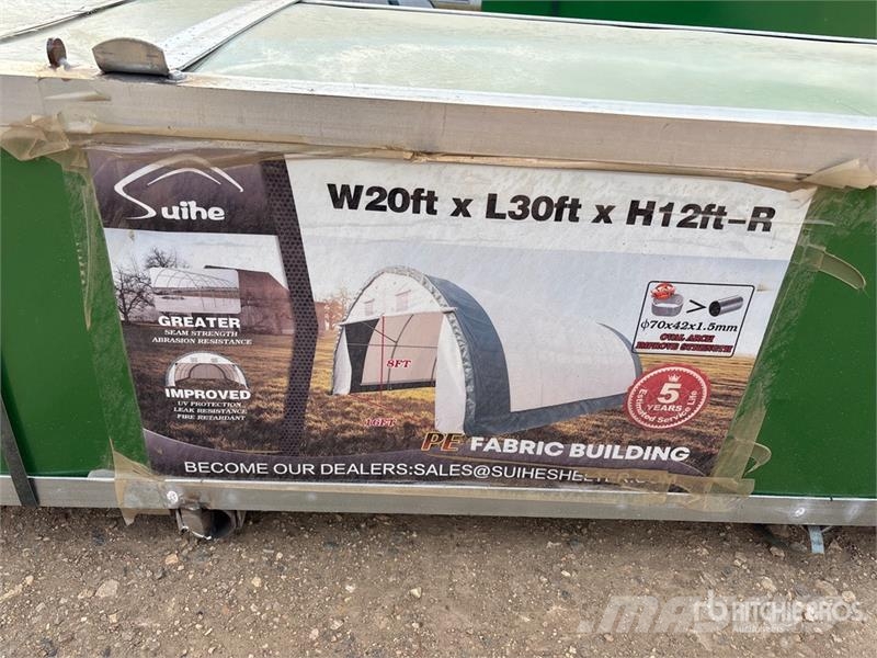 Suihe 203012R-300gPE 20 ft x 30 ft x 12 ft Storage Build Čelični okviri za građevine