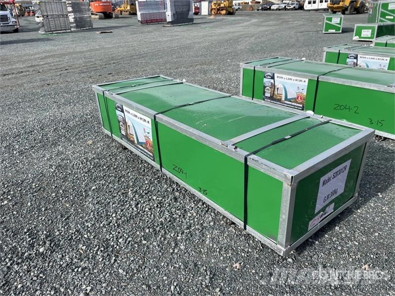 Suihe 203012R-300gPE 20 ft x 30 ft x 12 ft Storage Build Edificación de acero